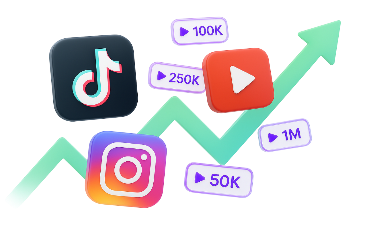 Faceless video publishing workflow illustration